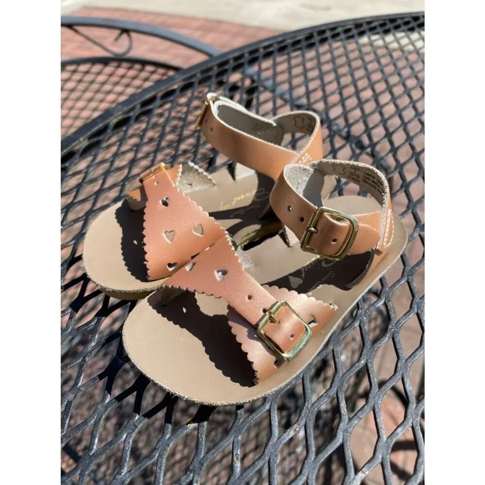 Sun-San Sweetheart - Little Kid - Toddler Size 8 Color: Rose Gold Worn 2-3 Times